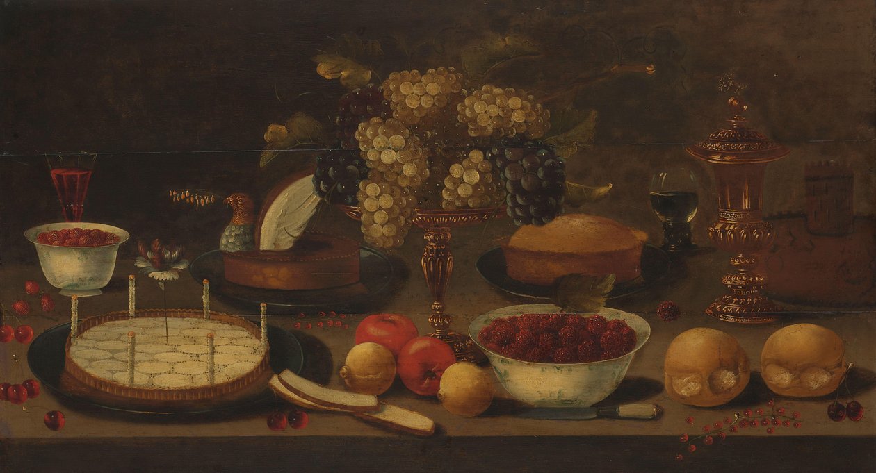 Bankietowa martwa natura autorstwa Osias Beert (I) (follower of)