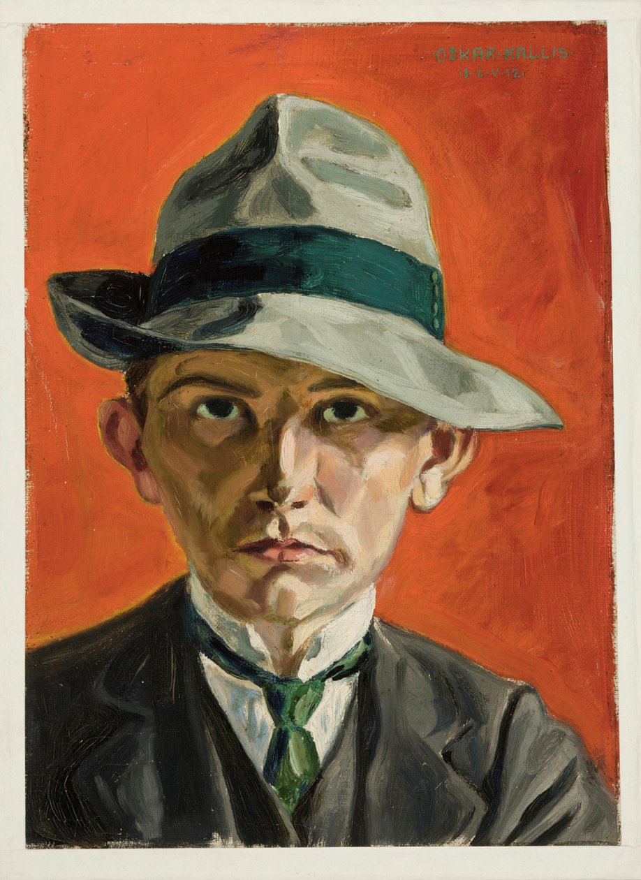 Autoportret autorstwa Oskar Kallis