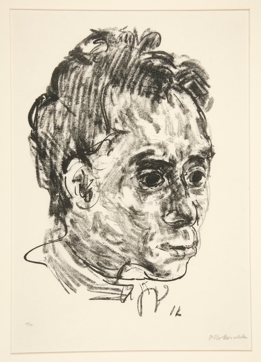 Portret Waltera Hasenclevera autorstwa Oskar Kokoschka