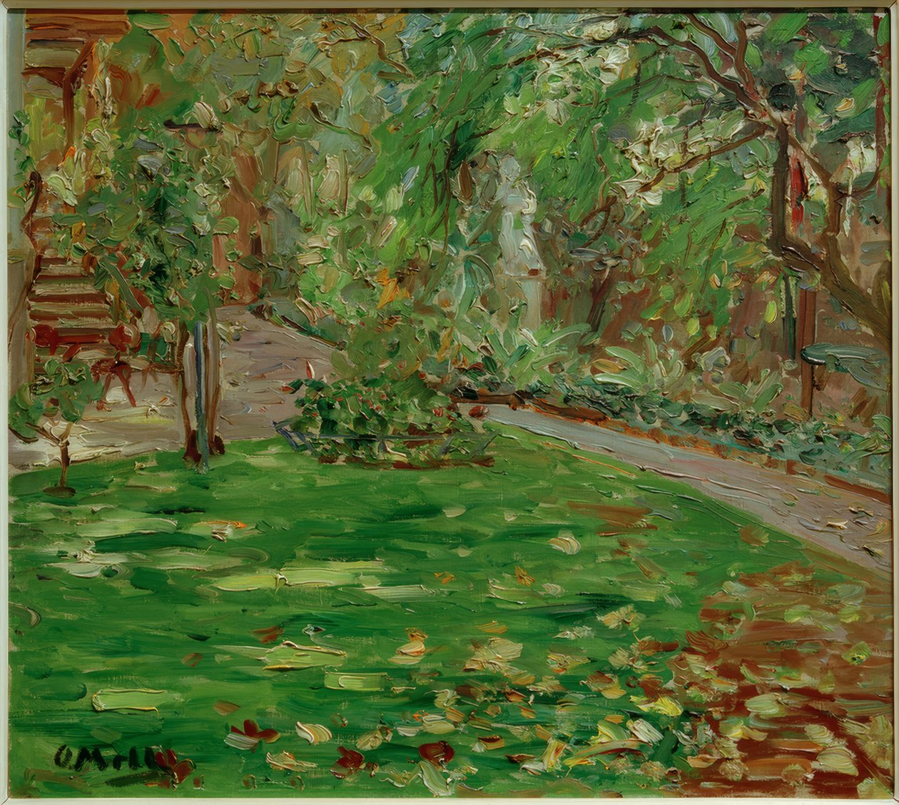 Jardin du Luxembourg I autorstwa Oskar Moll