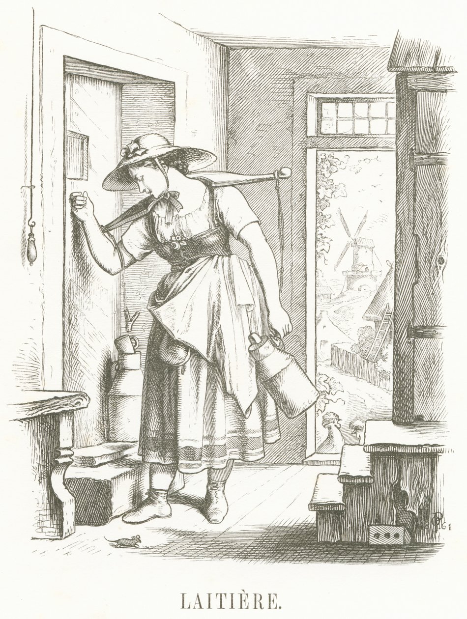 L: Nabiał autorstwa Oskar Pletsch