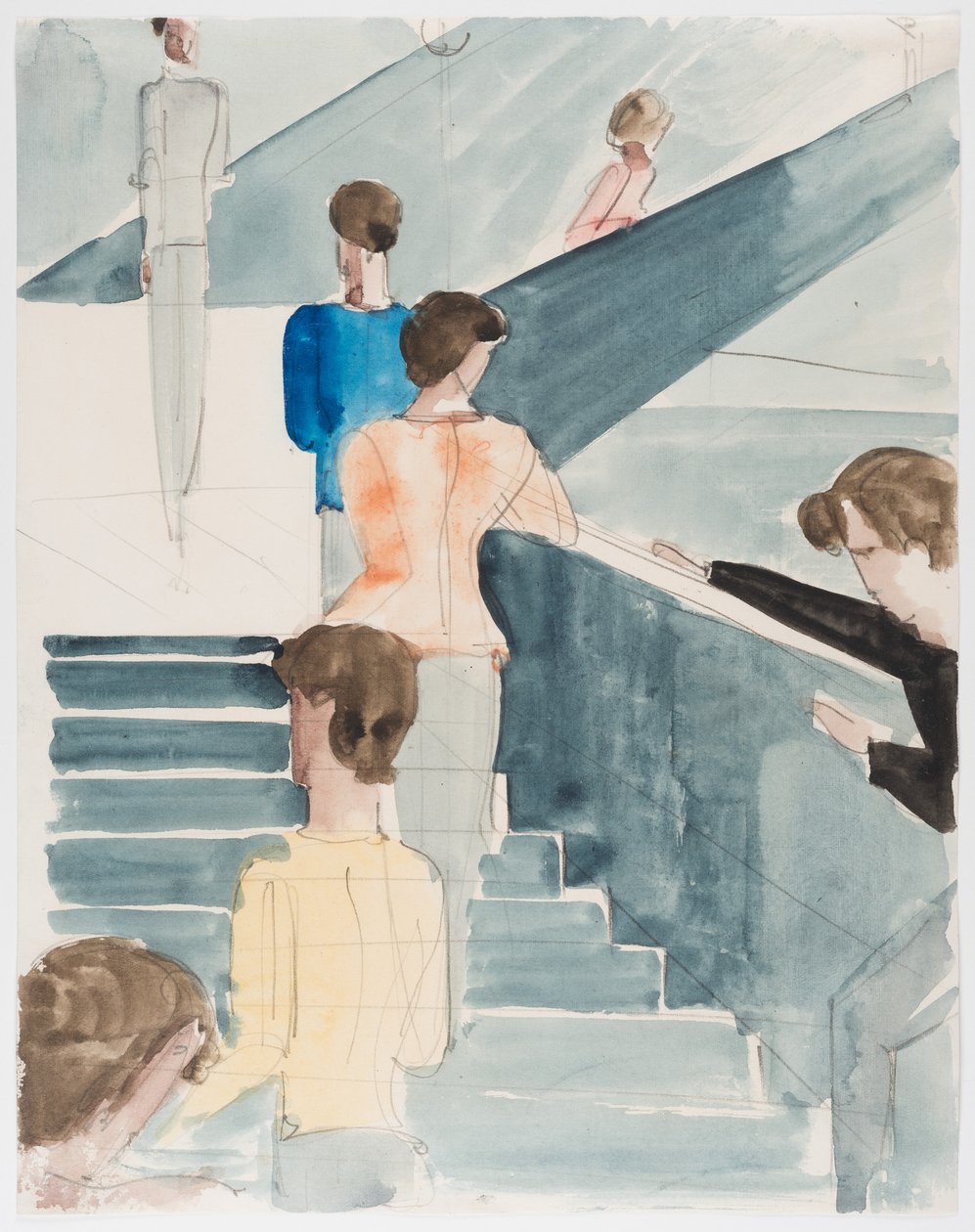 Schody Bauhaus autorstwa Oskar Schlemmer
