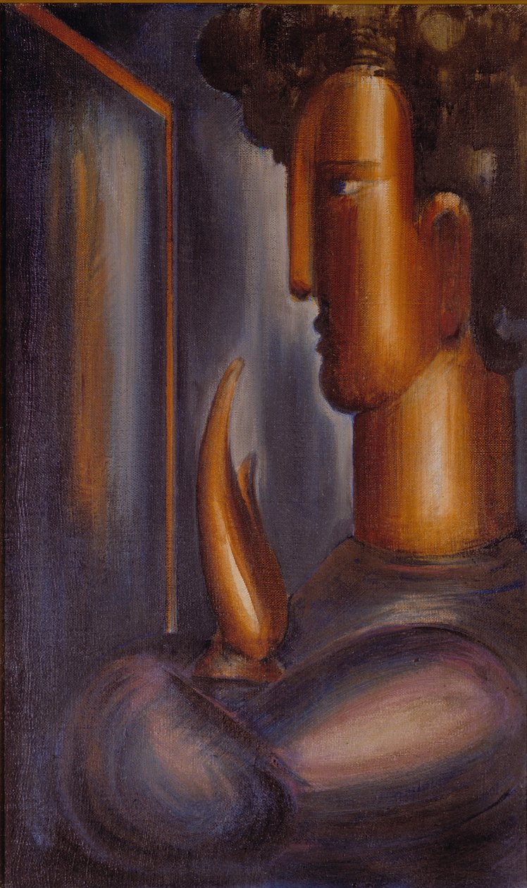 Przed lustrem autorstwa Oskar Schlemmer