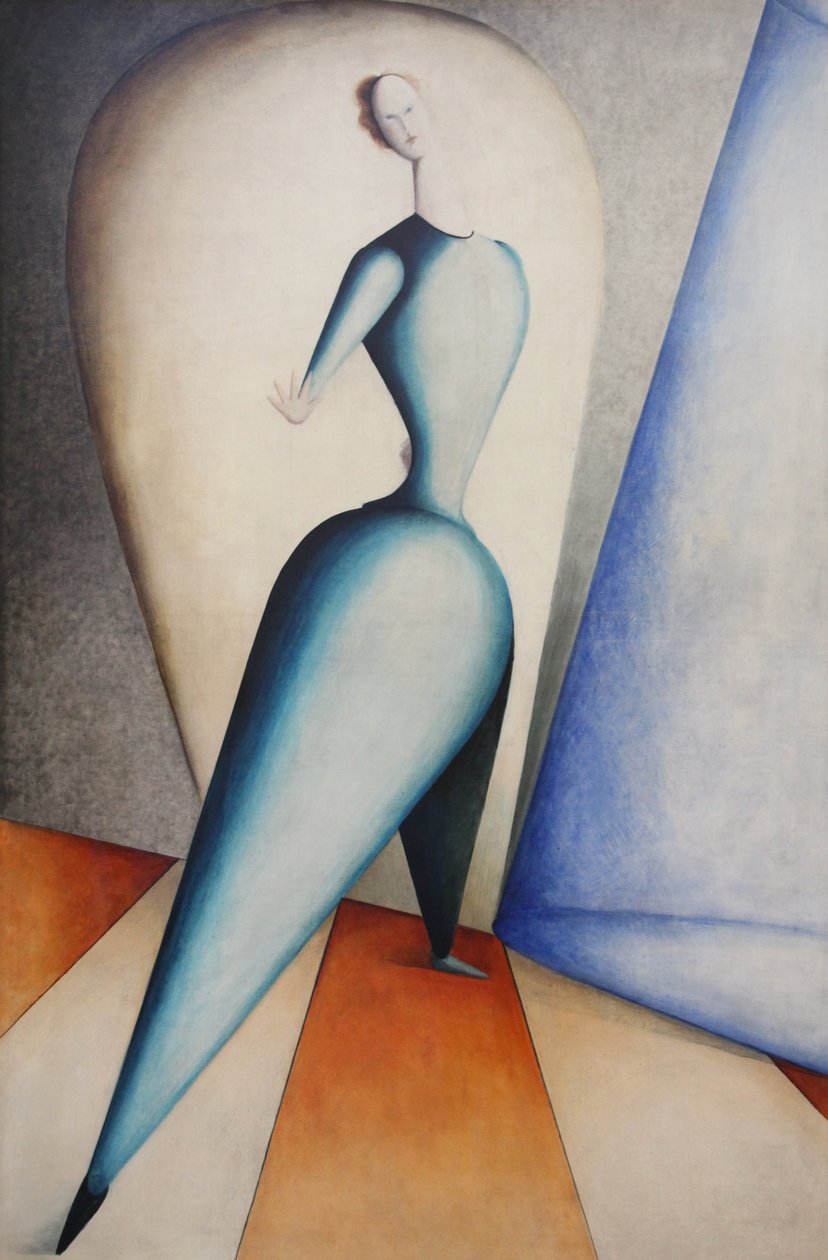 Tancerka (Gest) autorstwa Oskar Schlemmer