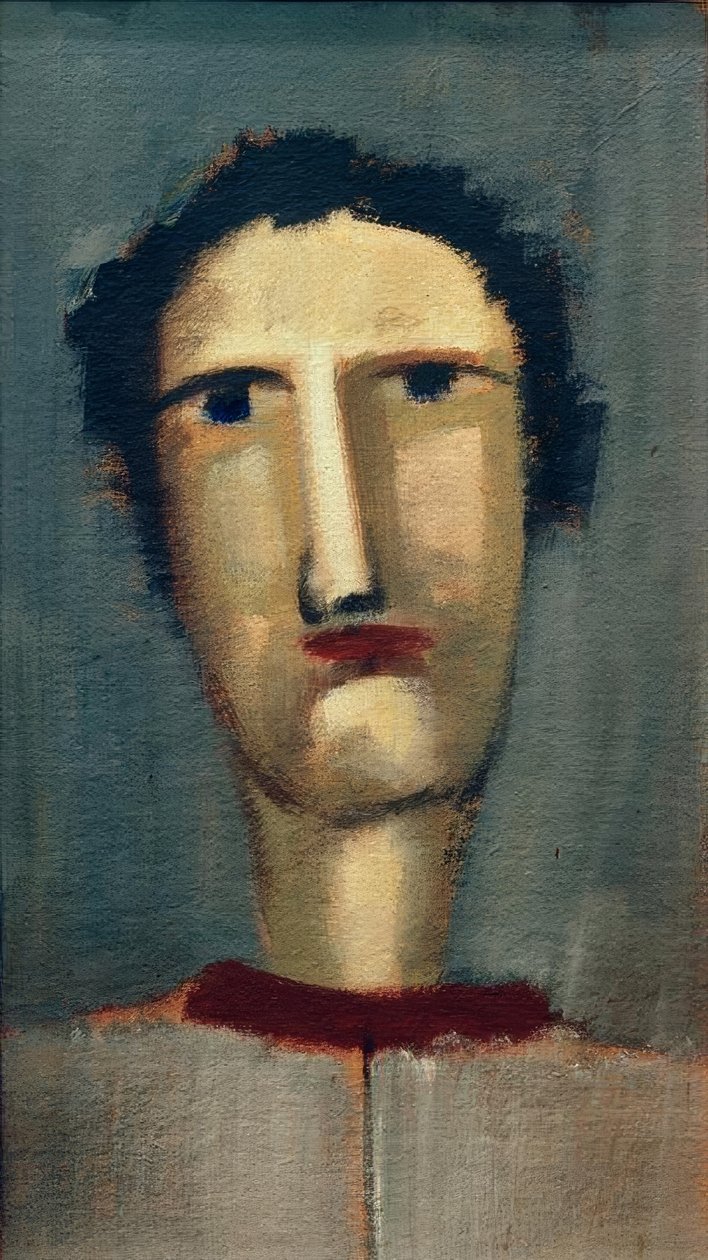 Quattrocentist autorstwa Oskar Schlemmer