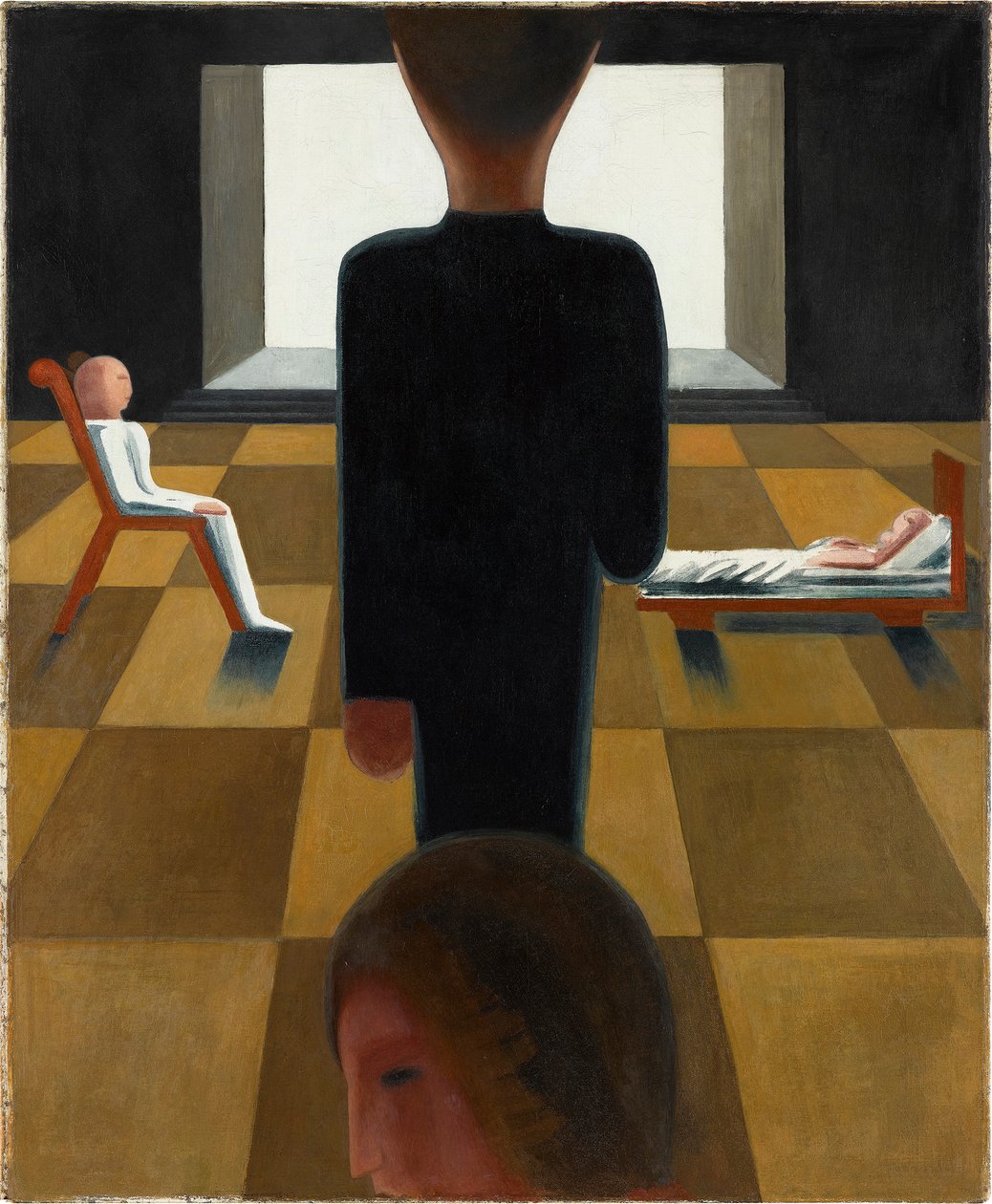Pokój wypoczynkowy, 1925. autorstwa Oskar Schlemmer