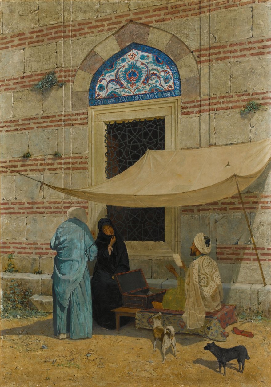 Arzuhalci , Pisarz Publiczny autorstwa Osman Hamdi Bey
