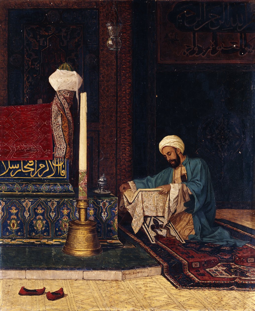 Grób Mehmeda I, Yesil Turbe, Bursa, 1881 autorstwa Osman Hamdi Bey