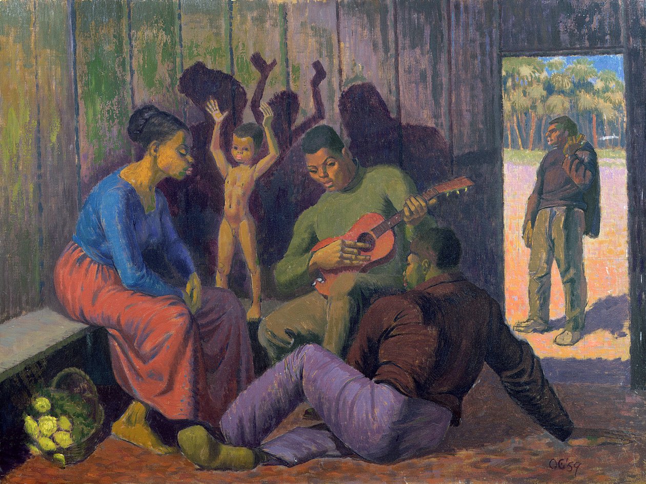 Negros Espirituais, polonês de 1959 autorstwa Osmund Caine