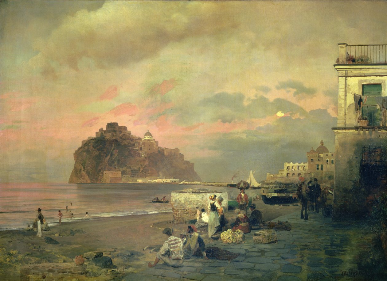 Ischia, 1884 autorstwa Oswald Achenbach
