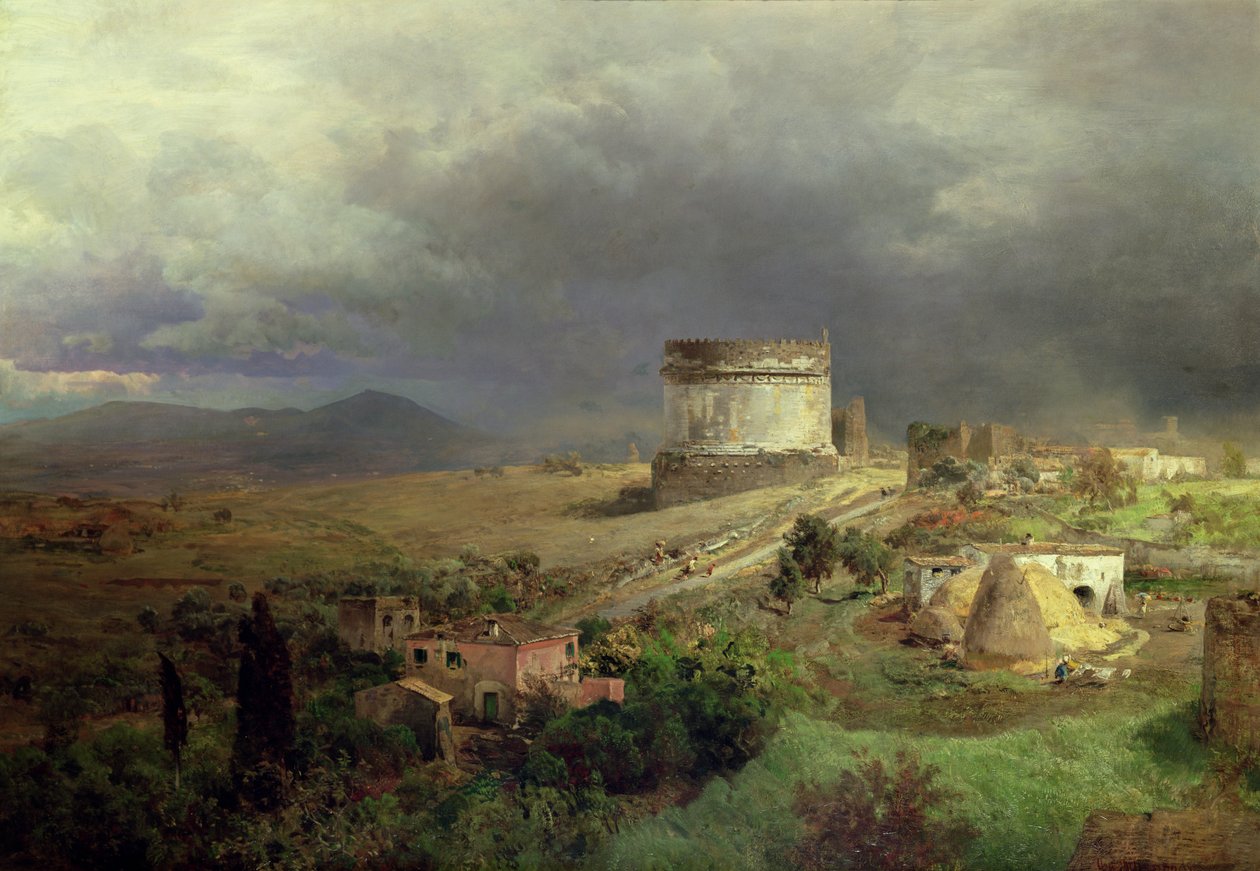 Nieznany obraz autorstwa Oswald Achenbach