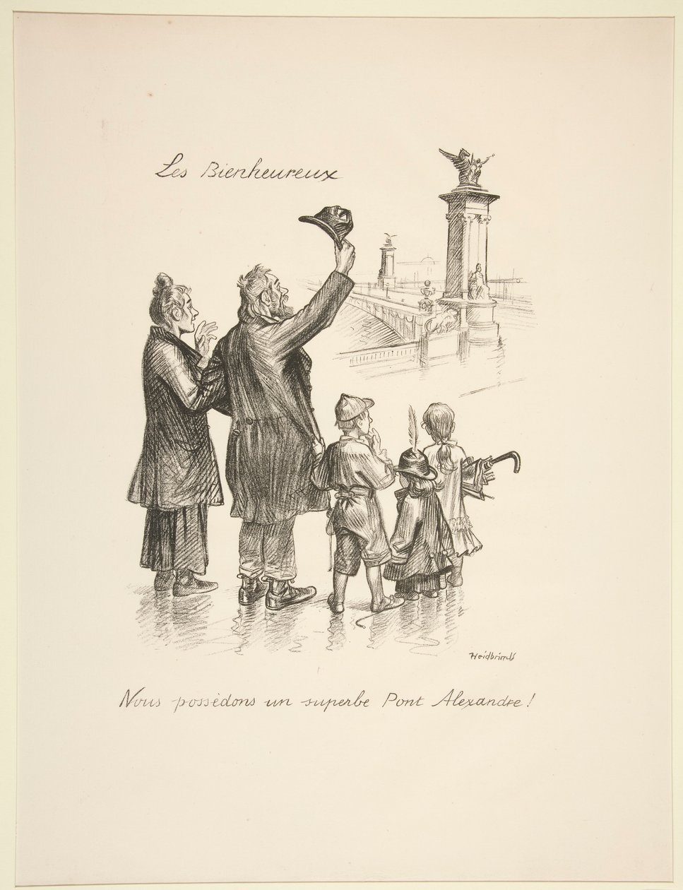 Błogosławiony autorstwa Oswald Heidbrinck