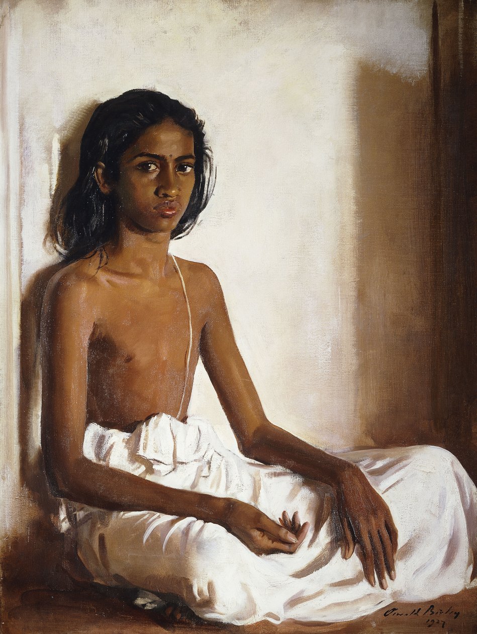 Um menino polonês indiano autorstwa Oswald Hornby Joseph Birley