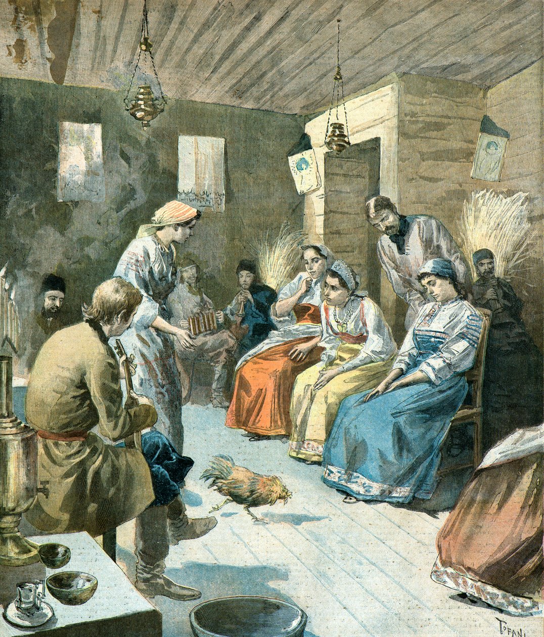 Boże Narodzenie w Rosji autorstwa Oswaldo Tofani