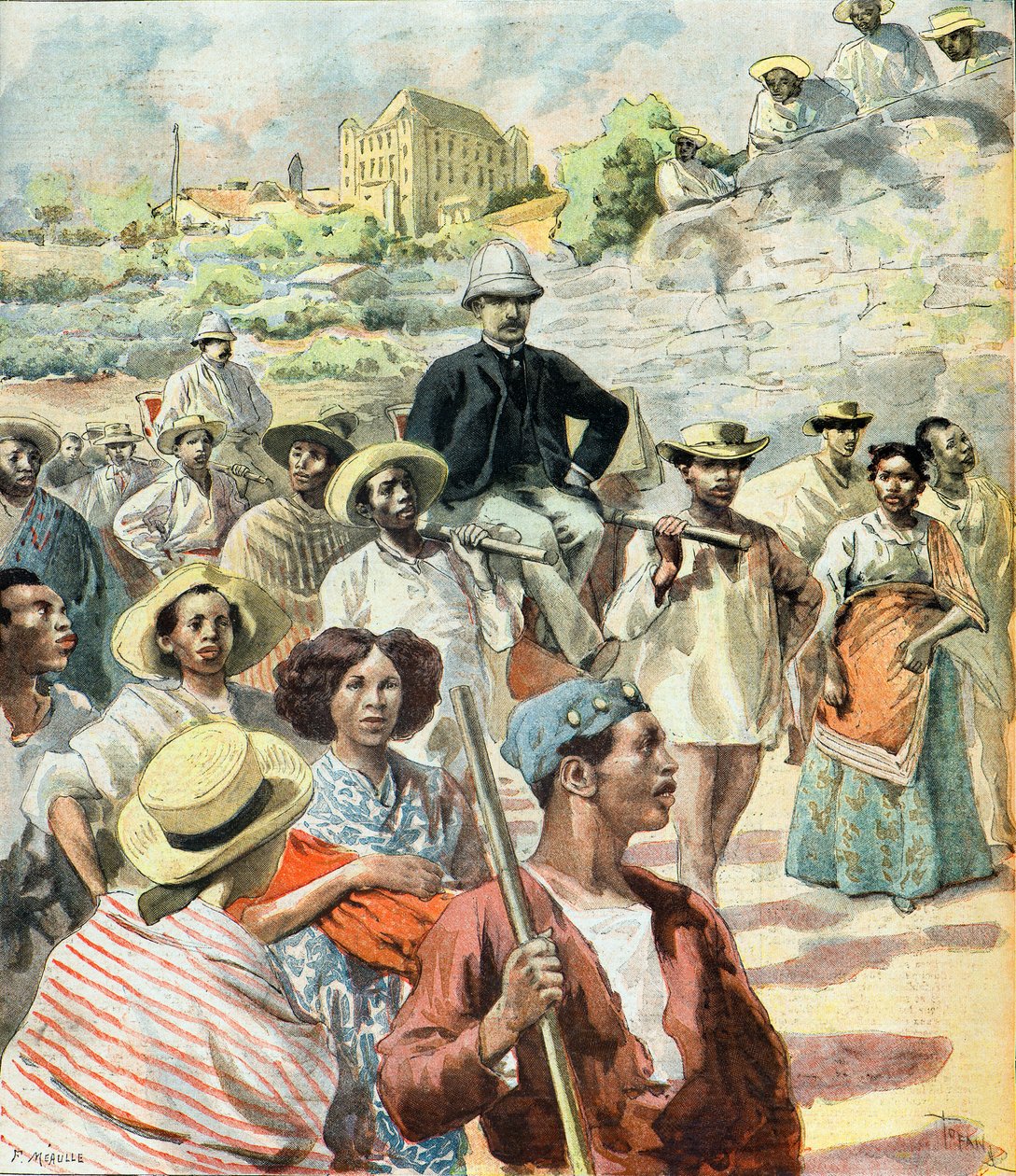 Francuski dyplomata Charles Le Myre de Vilers autorstwa Oswaldo Tofani