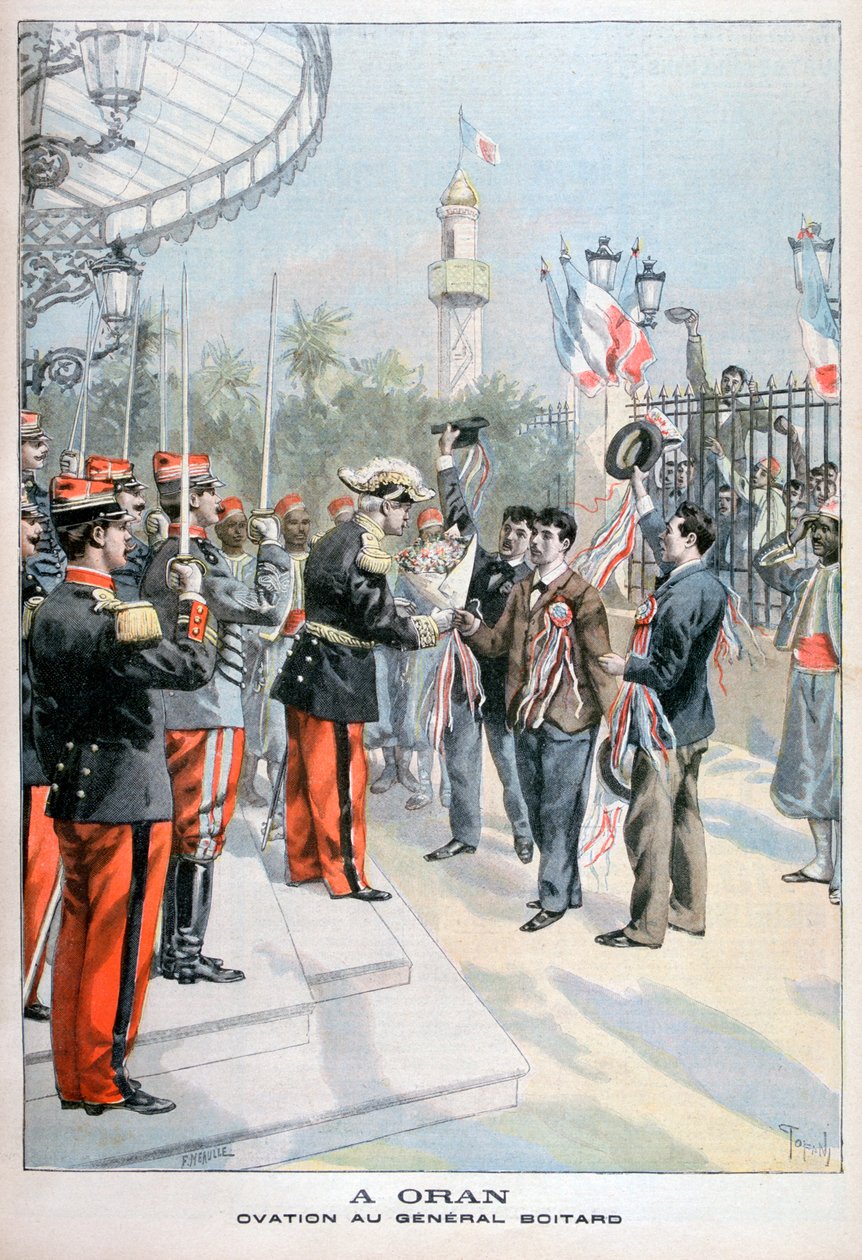 Generał Boitard, Oran, północno-zachodnia Algieria, 1898 autorstwa Oswaldo Tofani
