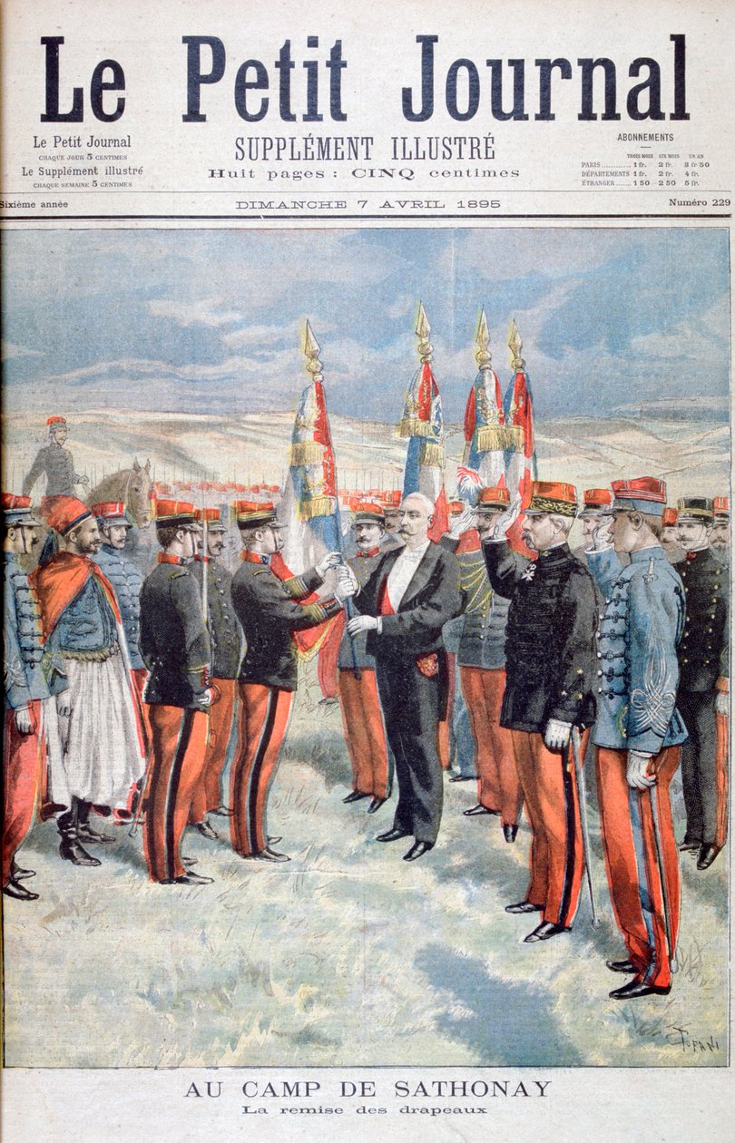 Prezentacja kolorów, Sathonay-Camp, 1895 autorstwa Oswaldo Tofani
