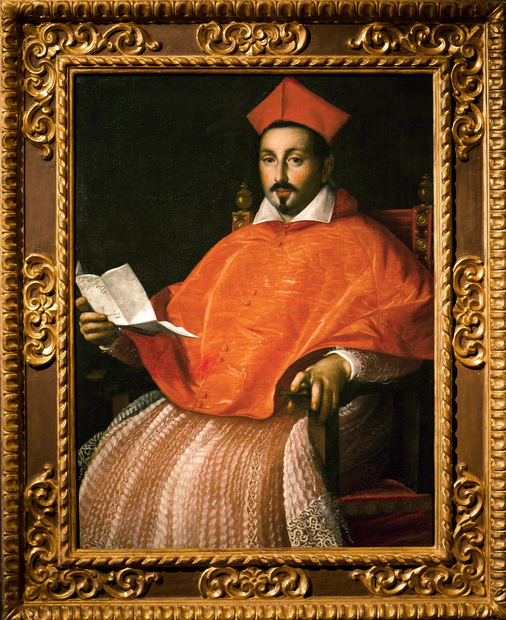 Portret kardynała Scipione Borghese autorstwa Ottavio Mario Leoni