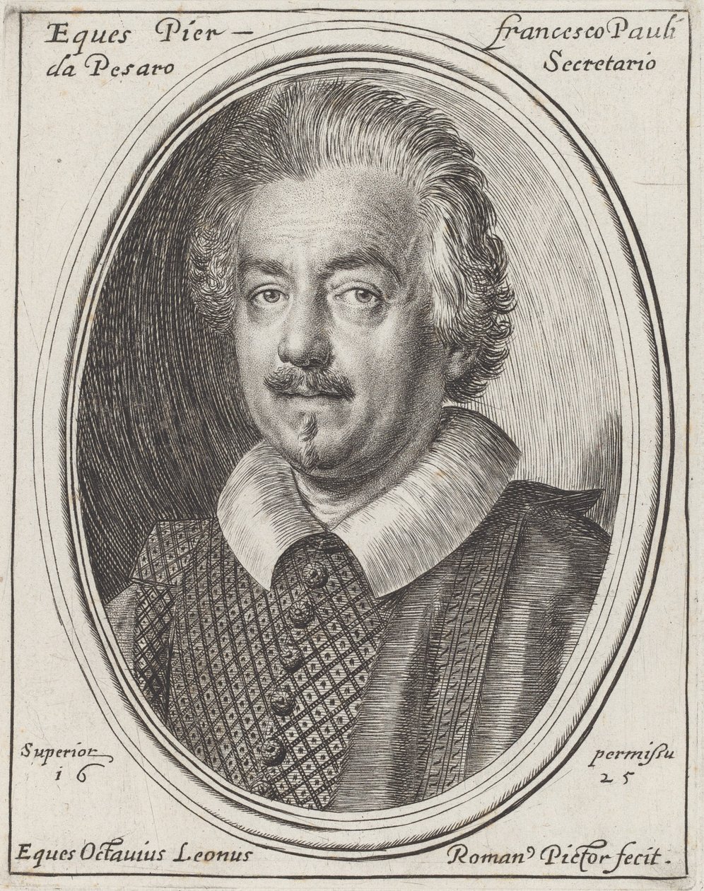 Francesco Paolo z Pesaro autorstwa Ottavio Leoni