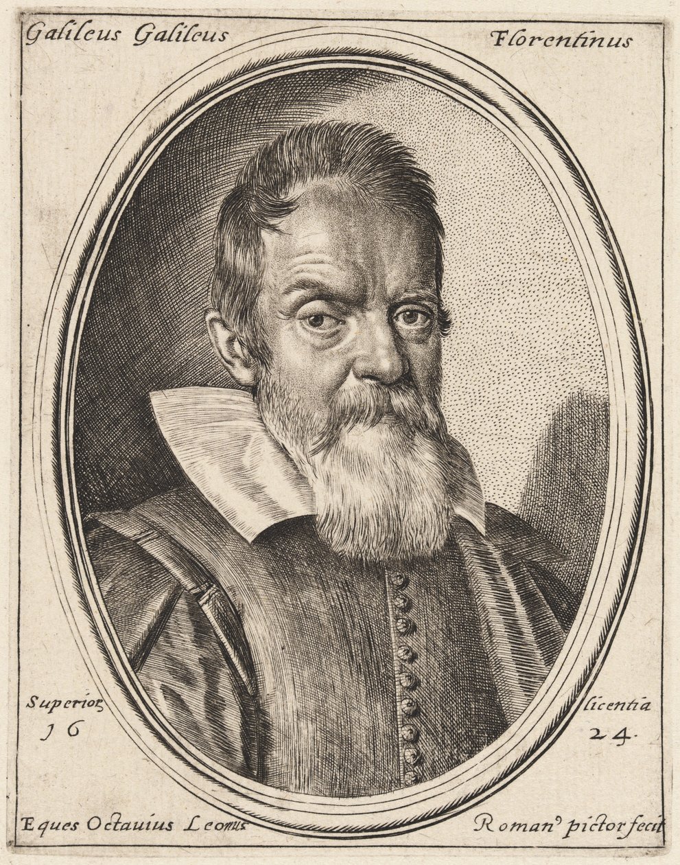 Galileo Galilei autorstwa Ottavio Leoni