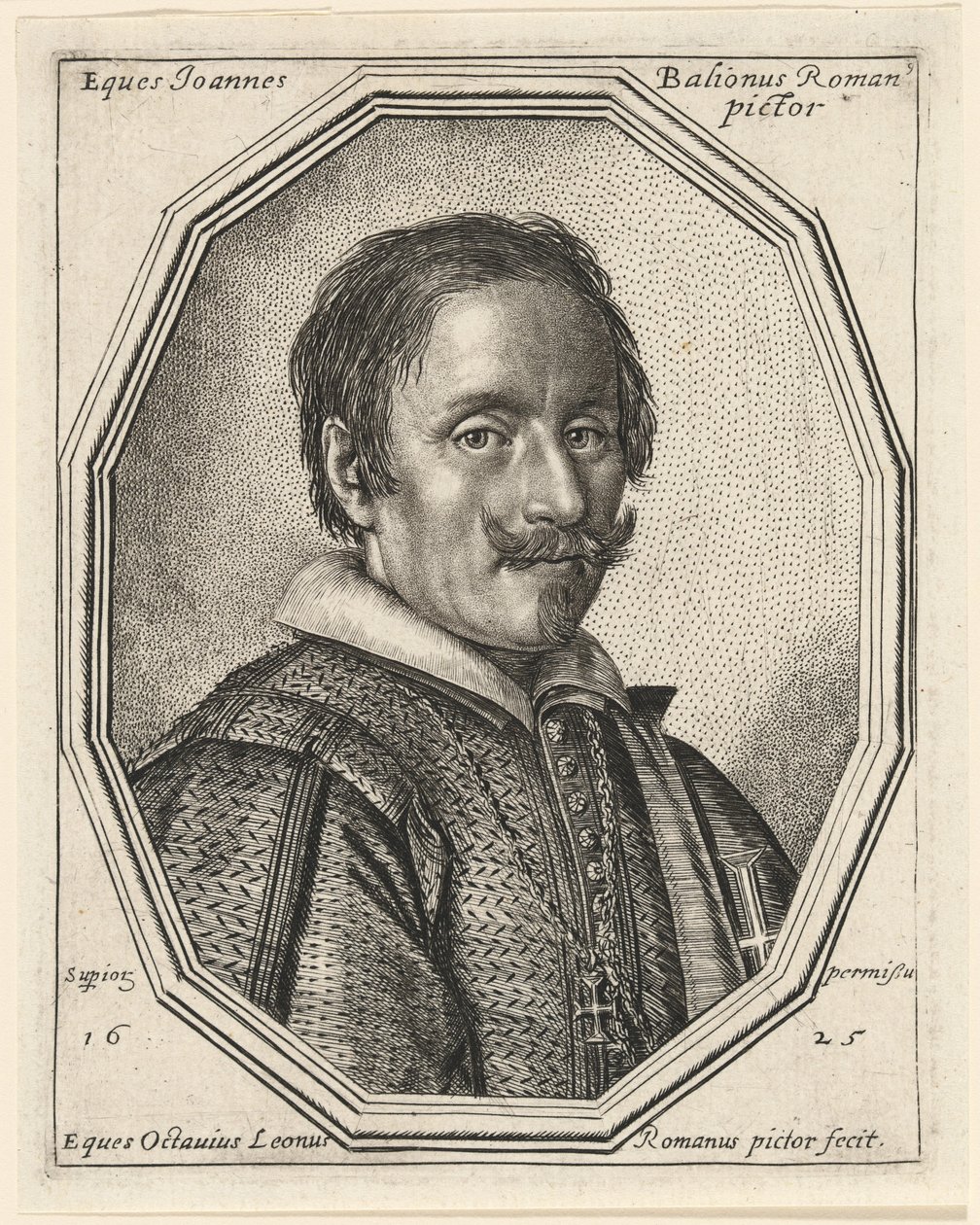 Giovanni Baglione autorstwa Ottavio Leoni
