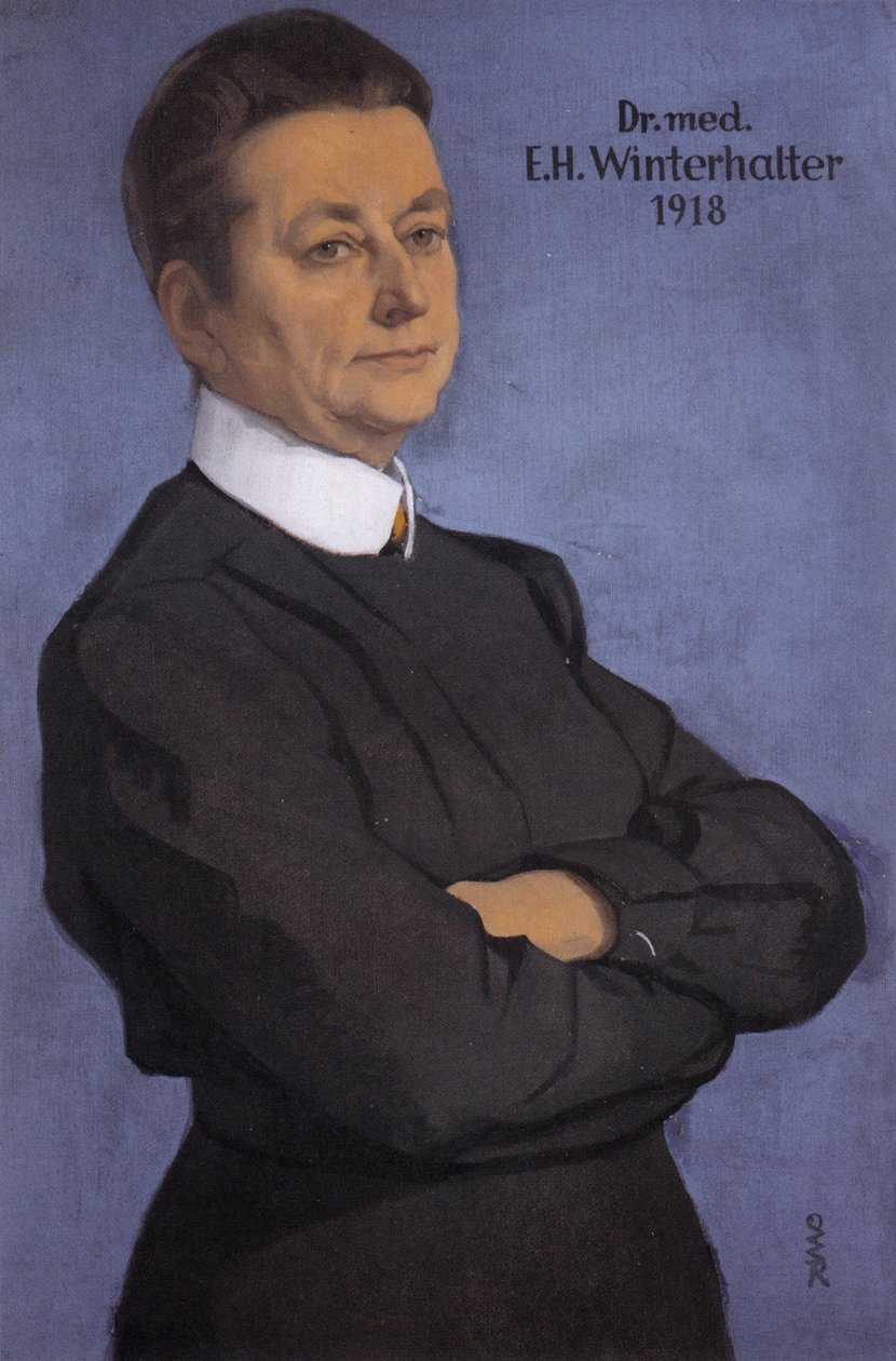 Portret dr. med. E.H. Winterhalter autorstwa Ottilie Roederstein