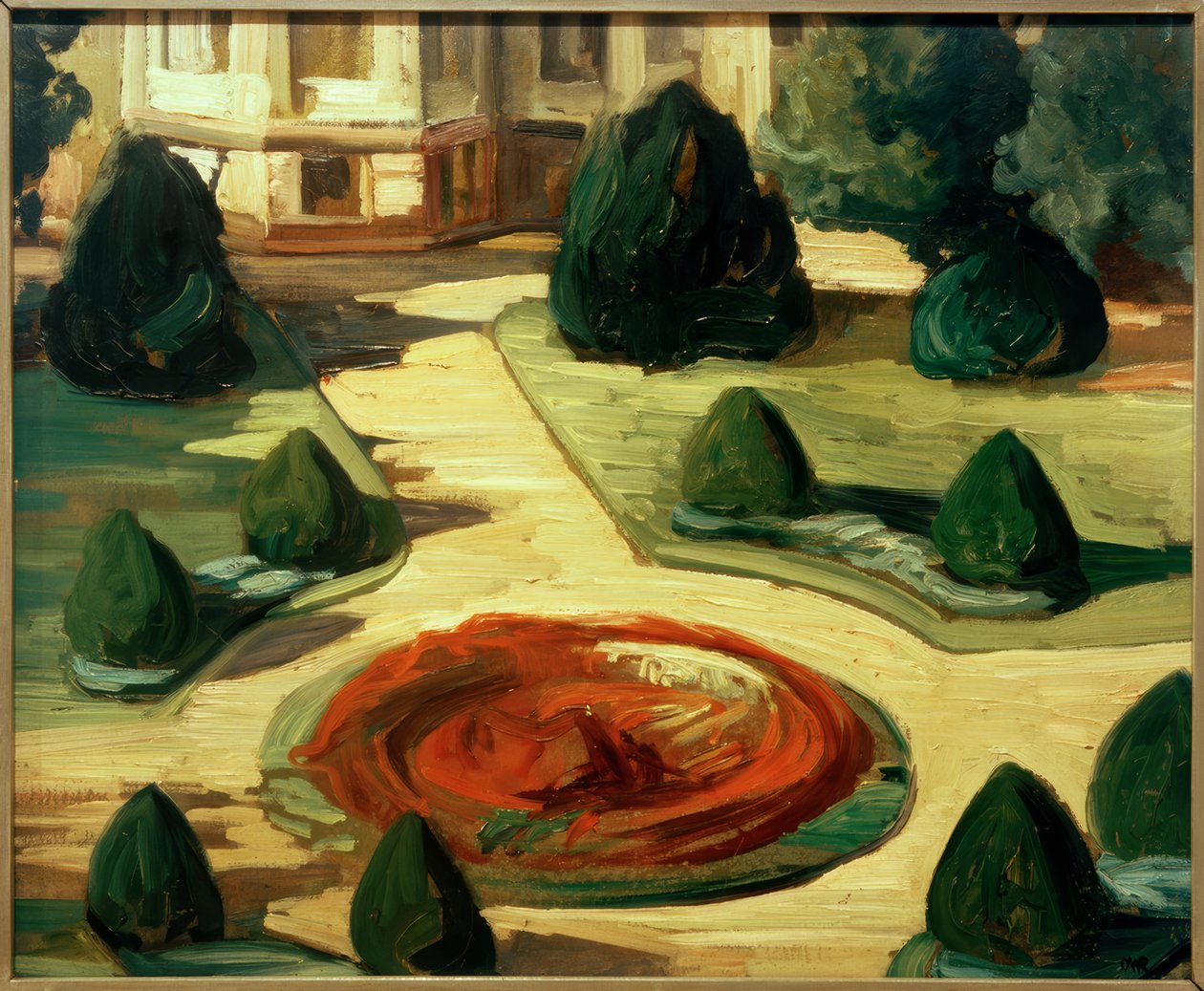 Studia z Städelgarten autorstwa Ottilie Roederstein