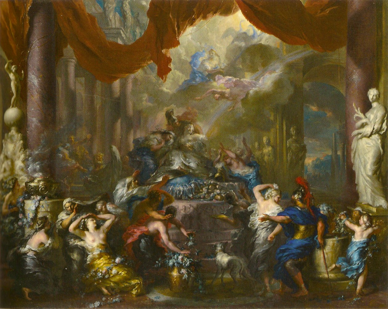 Der Tod der Dido Śmierć Dydony autorstwa Ottmar Elliger the Younger