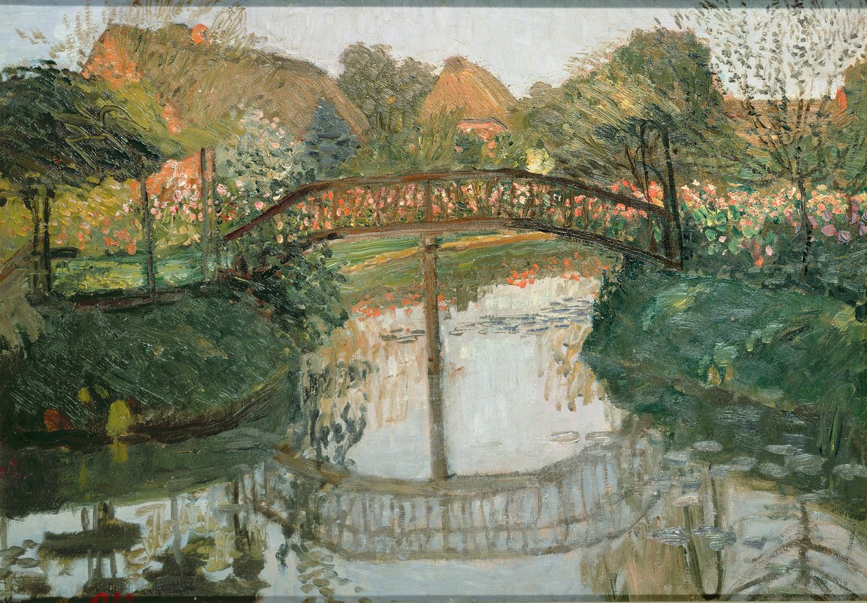 Ogrody Farmy, 1908 autorstwa Otto Modersohn