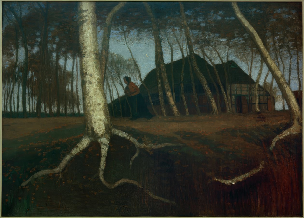 moordamm autorstwa Otto Modersohn