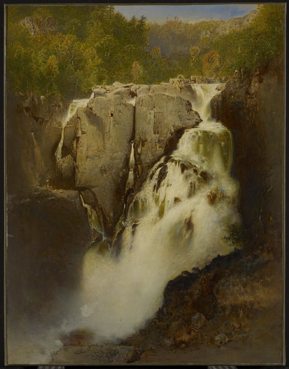 Upadki Ste. Anna, Quebec, 1865 autorstwa Otto Reinhold Jacobi