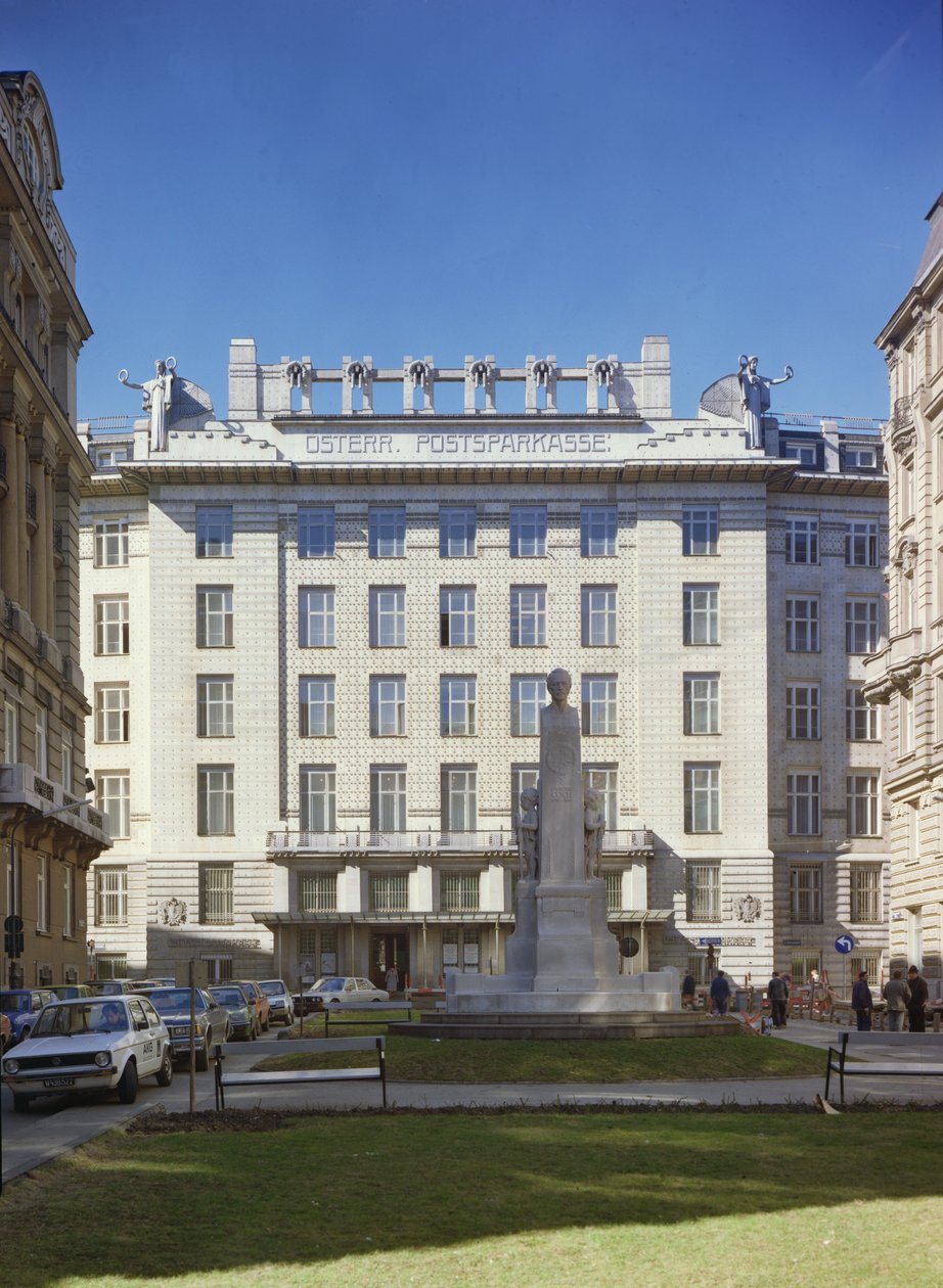 Pocztowa Kasa Oszczędności, 1904-06 autorstwa Otto Wagner