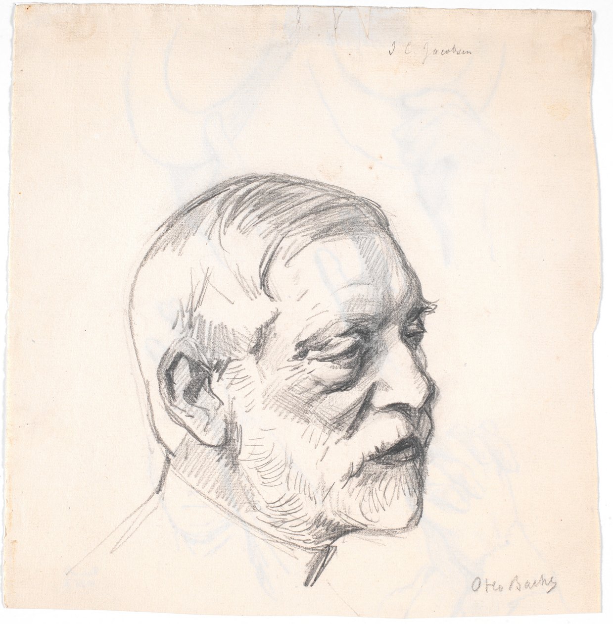 Piwowar J.C. Głowa Jacobsena autorstwa Otto Bache