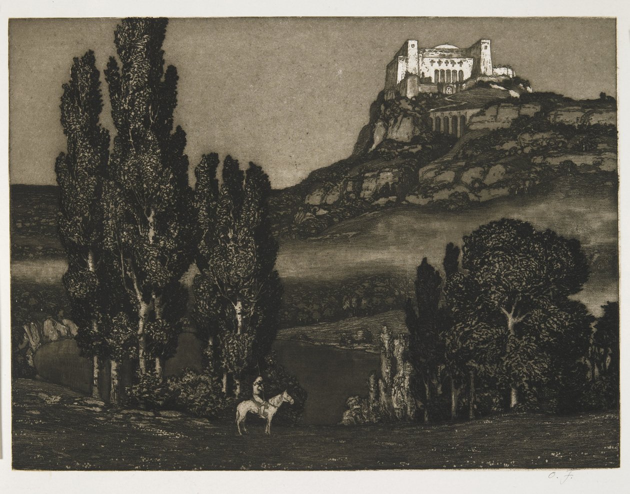 Gralsburg autorstwa Otto Fischer