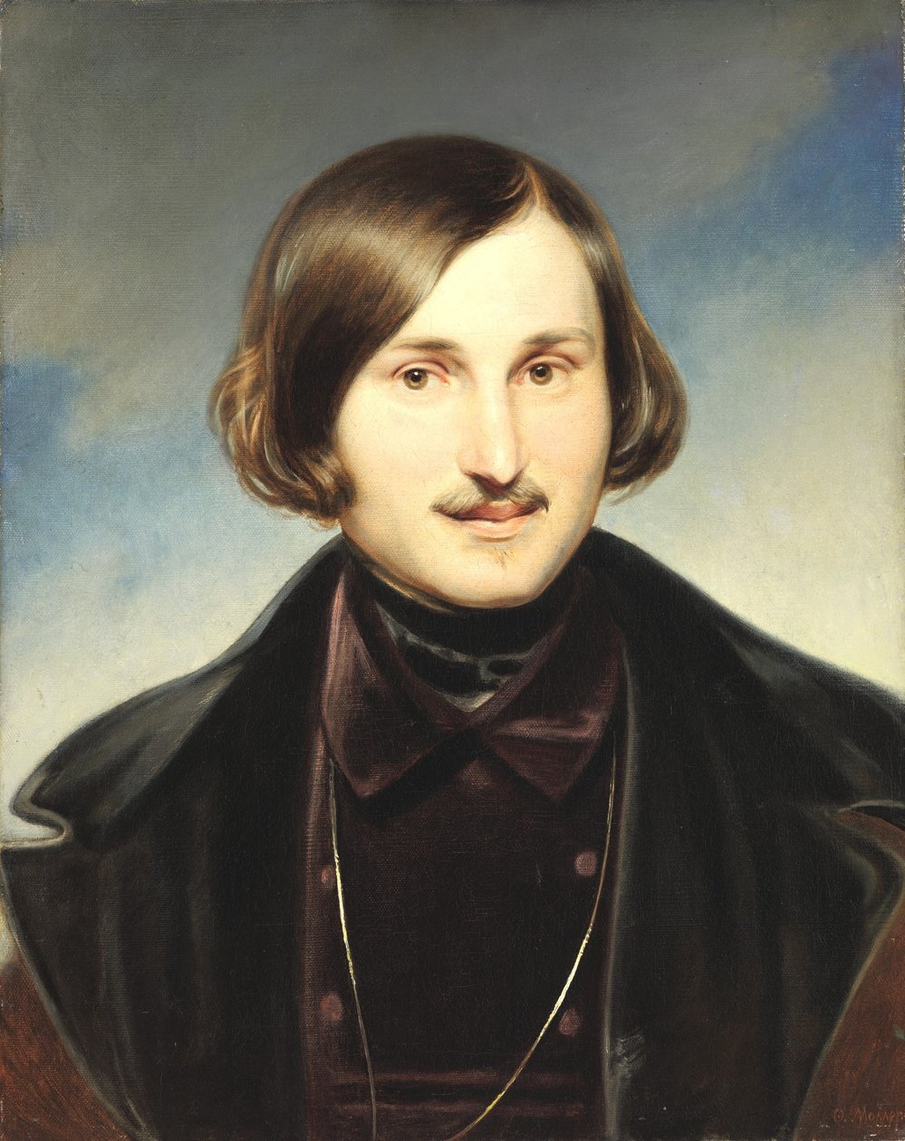 Portret Mikołaja Gogola autorstwa Otto Friedrich Theodor von Moller