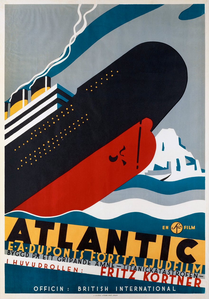 Atlantyk, 1930 autorstwa Otto Gustaf Carlsund