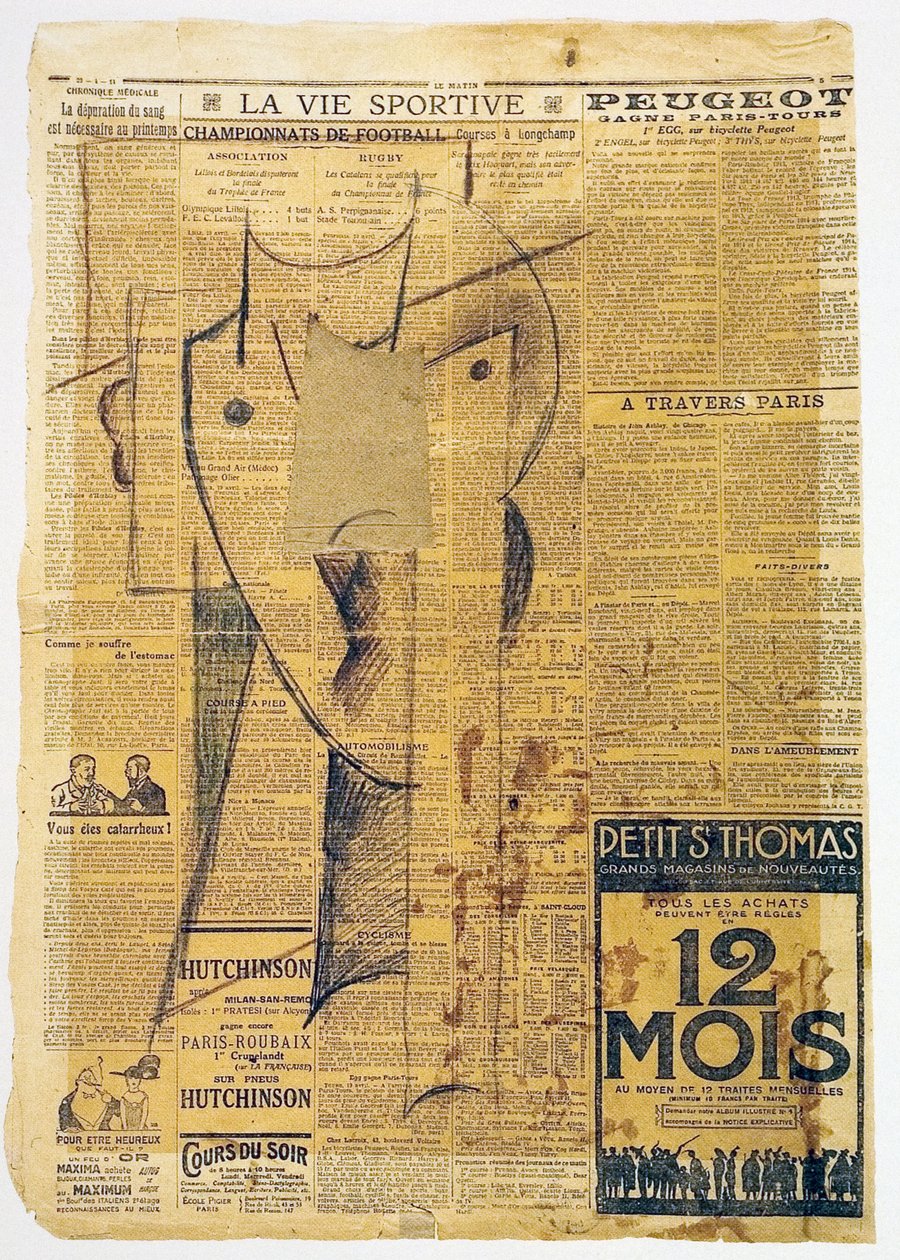 Głowa, 1913-1914 autorstwa Otto Gutfreund