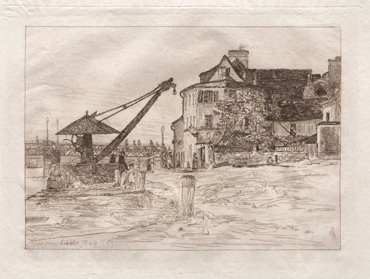 Gaube, 1879. autorstwa Otto H. Bacher