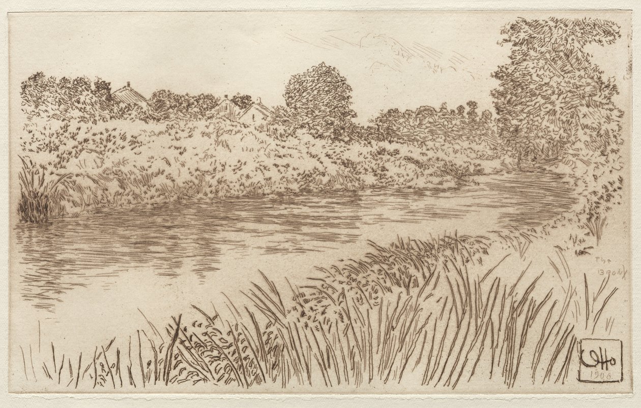 Na Bronksie, 1906. autorstwa Otto H. Bacher