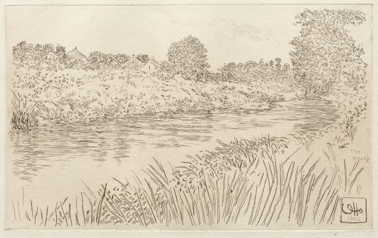 Na Bronksie, 1906. autorstwa Otto H. Bacher