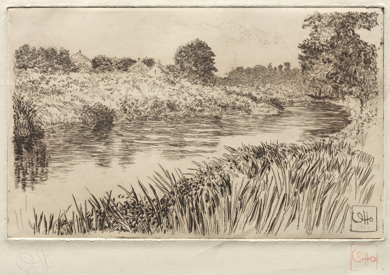 Na Bronksie, 1906. autorstwa Otto H. Bacher