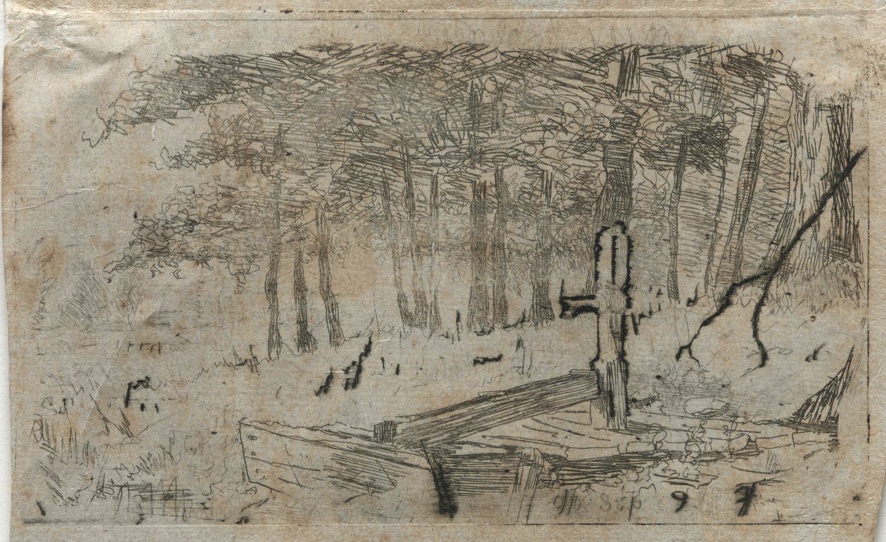 Mały Studium Drzew, XIX-XX w. autorstwa Otto H. Bacher