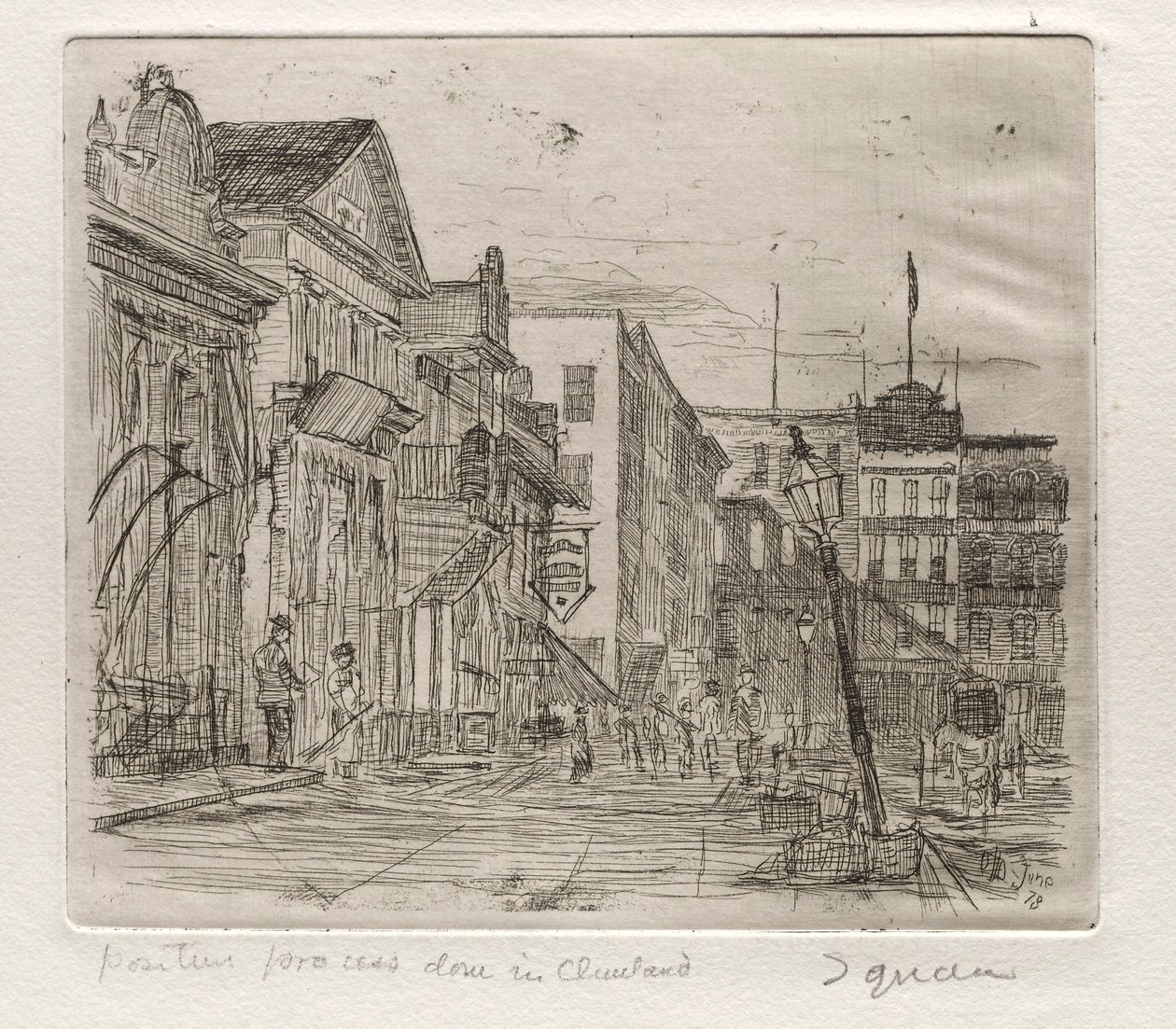 The Square autorstwa Otto H. Bacher