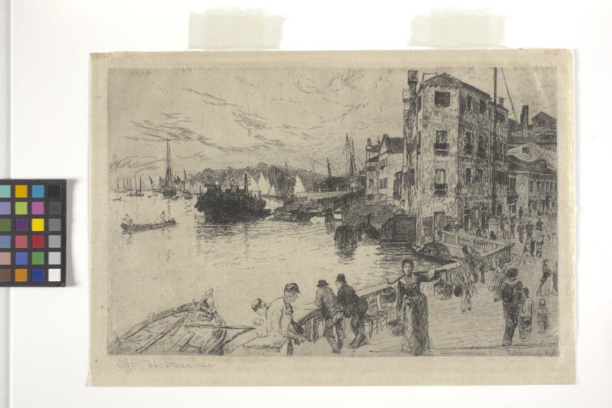Dzielnica Zamkowa, Riva autorstwa Otto Henry Bacher