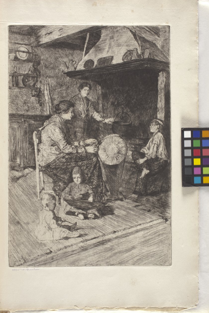 Sander autorstwa Otto Henry Bacher