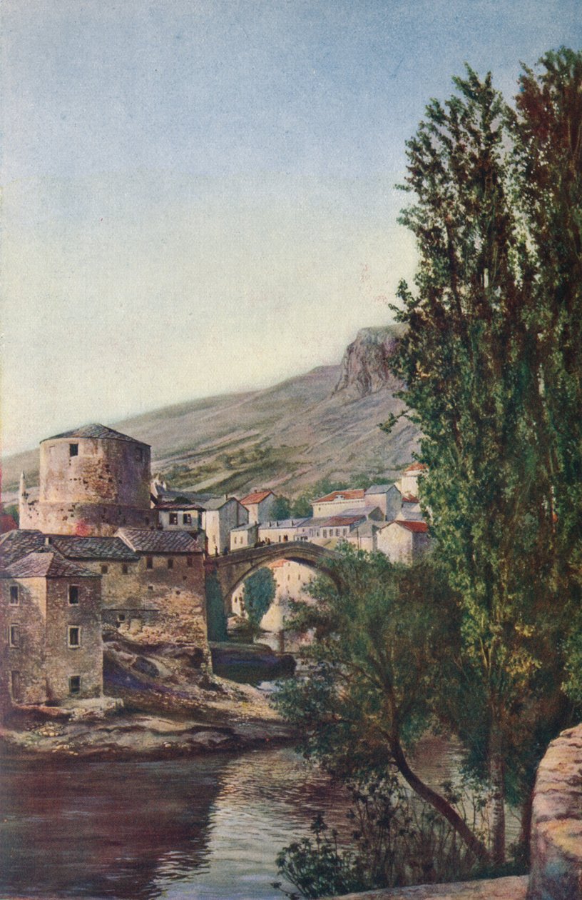 "Bośnia...", ok. 1920 r. autorstwa Otto Holbach