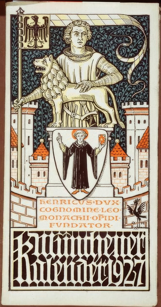 Herb Państwa Ludowego Hesji z) rok) 1920 autorstwa Otto Hupp