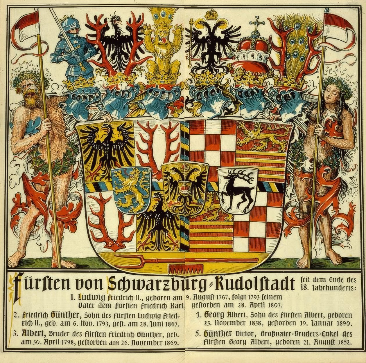 Książę Schwarzburg-Rudolstadt autorstwa Otto Hupp