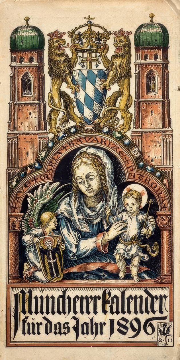 Maria Bawarska autorstwa Otto Hupp