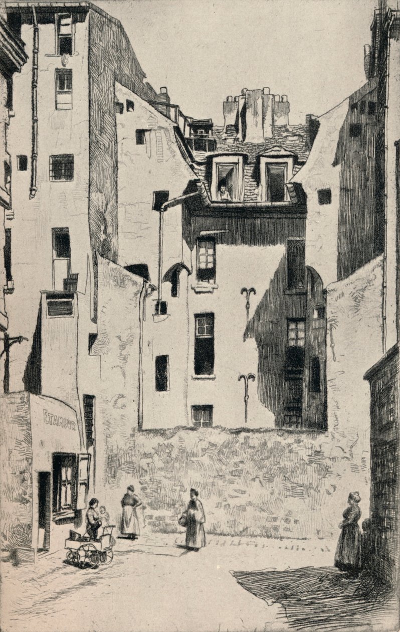 „Impas du Boeuf”, 1915 autorstwa Otto J Schneider
